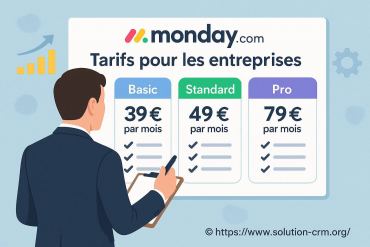 Monday CRM tarifs pour les entreprises : quelle offre choisir ?