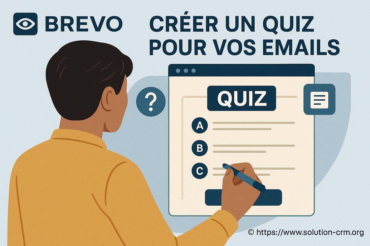 Brevo : comment créer un quiz efficace pour vos emails