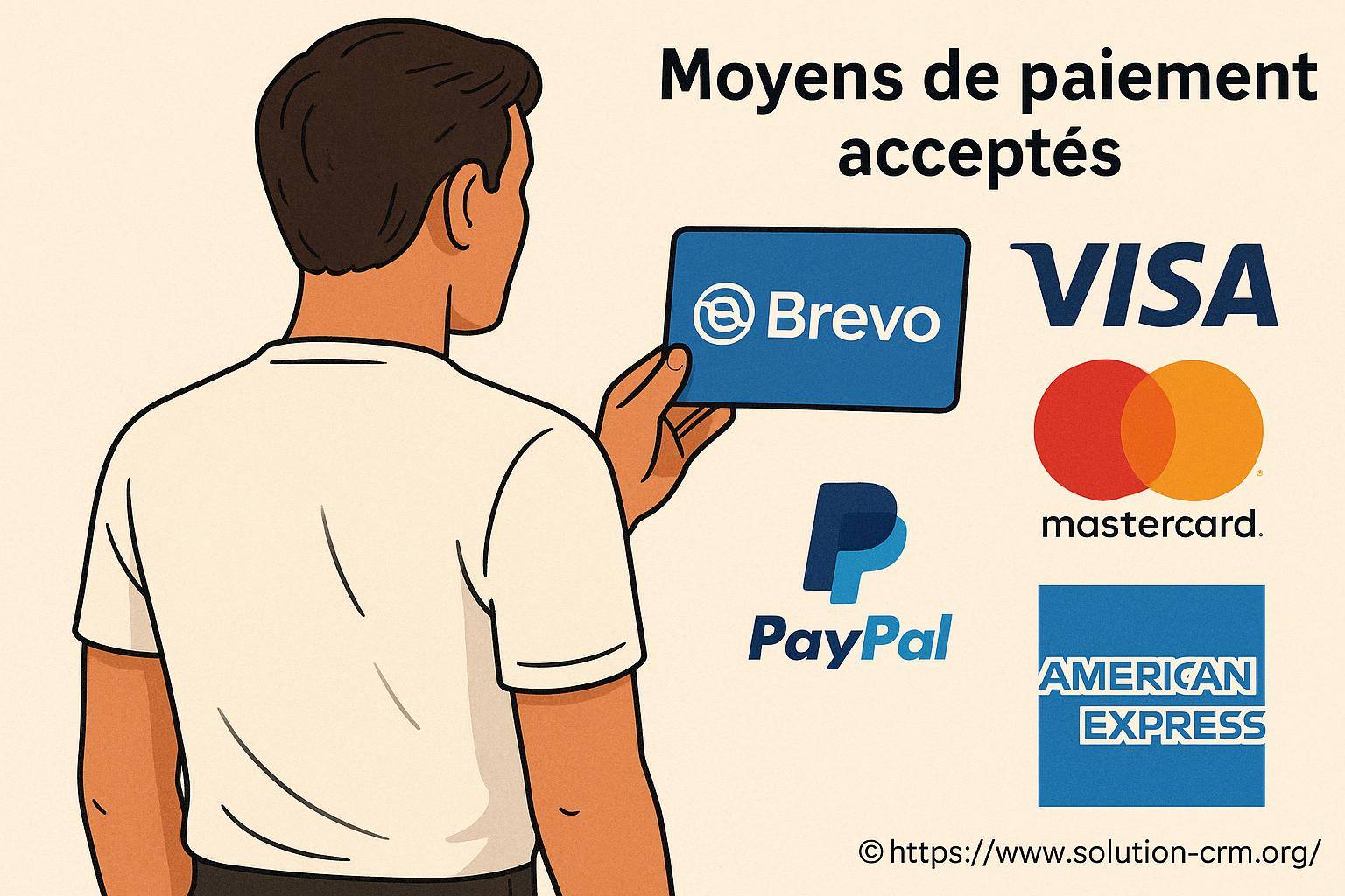 Brevo : quels sont les moyens de paiement acceptés ?