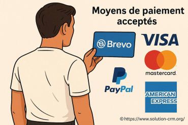 Brevo : quels sont les moyens de paiement acceptés ?