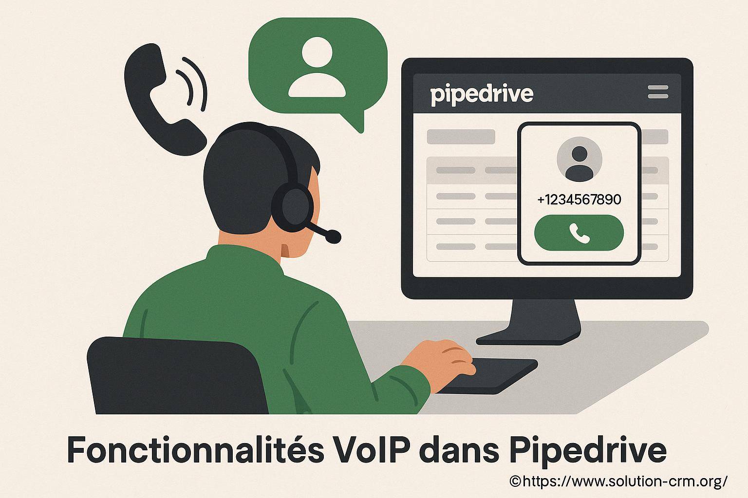 Fonctionnalités voip dans pipedrive : comment optimiser votre gestion commerciale