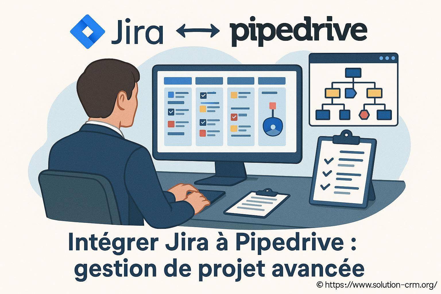Intégrer jira à pipedrive pour une gestion de projet avancée