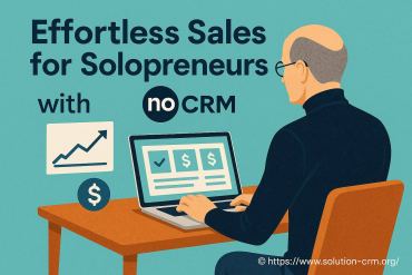 Comment noCRM facilite la gestion des ventes pour les solopreneurs