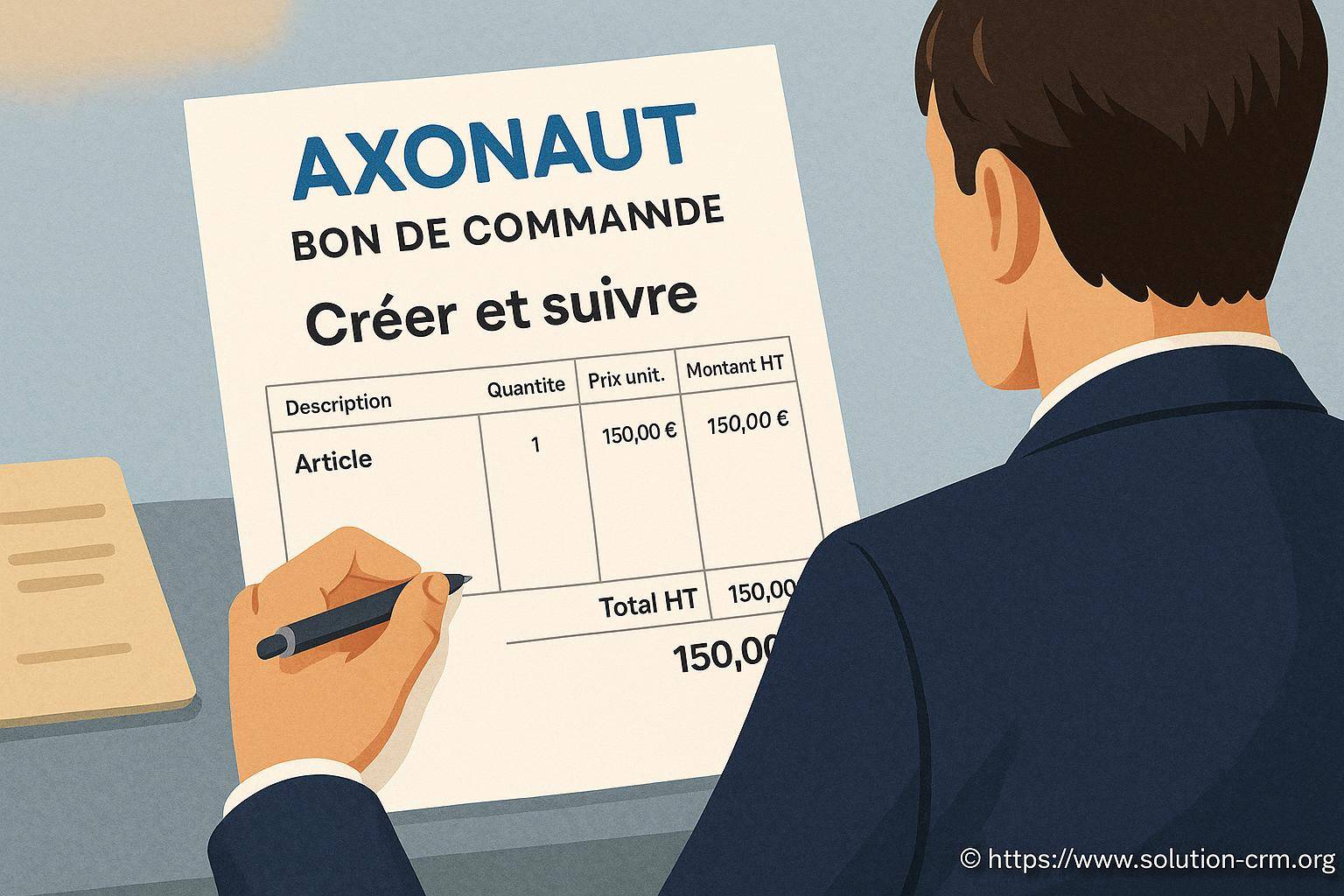 Axonaut bon de commande : comment créer et suivre vos commandes facilement