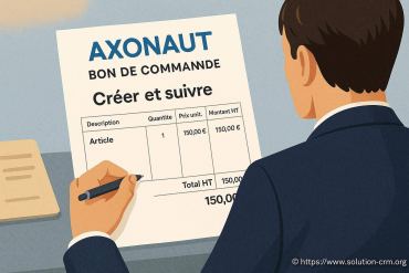 Axonaut bon de commande : comment créer et suivre vos commandes facilement