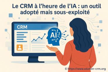 Le crm à l'heure de l'ia : adoption massive mais potentiel sous-exploité