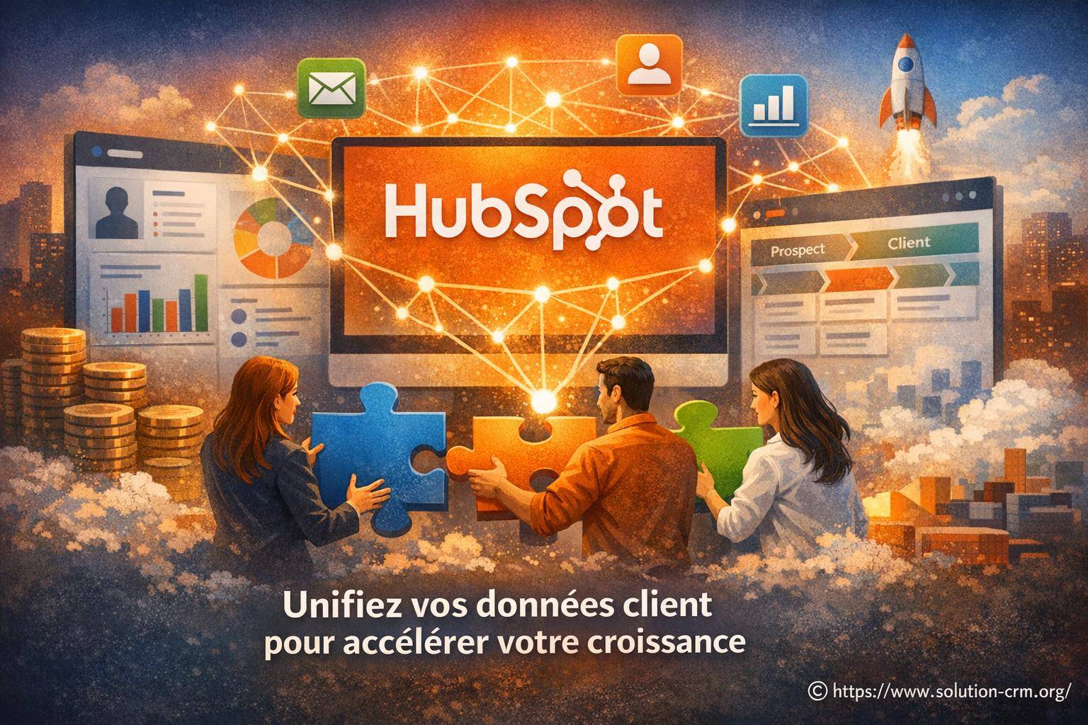 Crm hubspot unifie vos données client pour accélérer votre croissance
