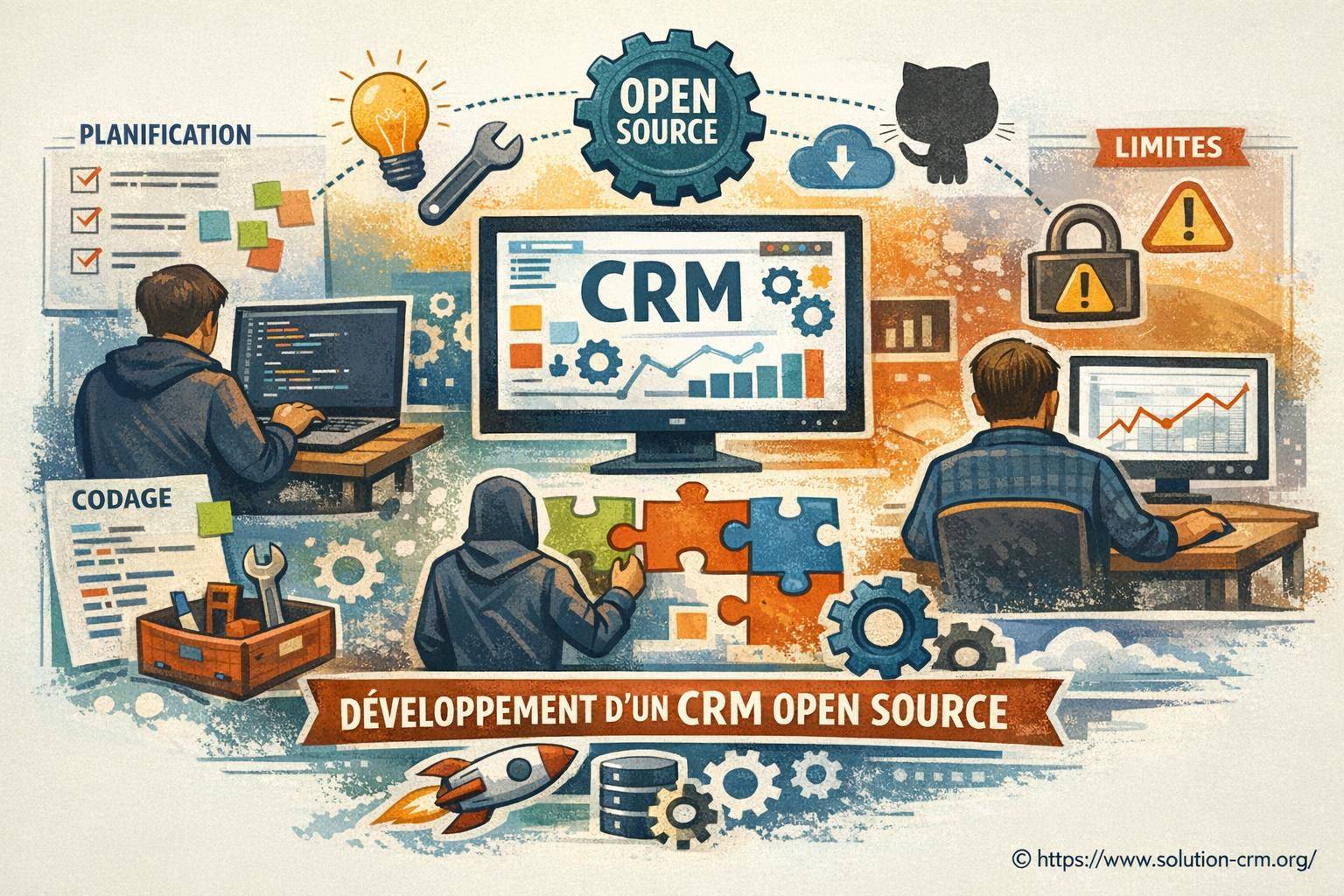 Développement d’un CRM open source : quelles étapes, quels outils et quelles limites