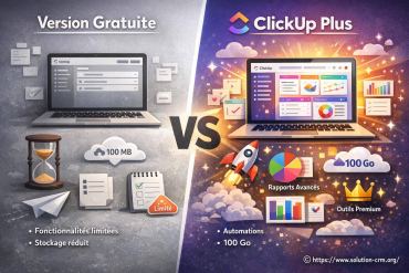 ClickUp : quelle différence entre la version gratuite et ClickUp Plus ?
